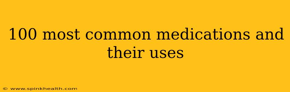 100 most common medications and their uses
