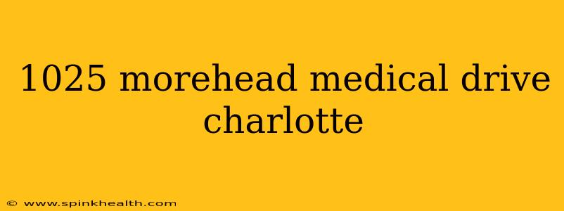 1025 morehead medical drive charlotte
