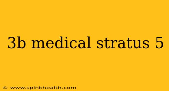 3b medical stratus 5
