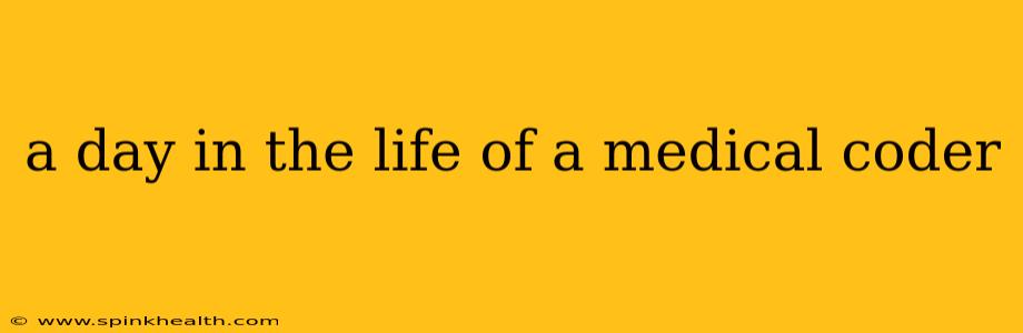 a day in the life of a medical coder