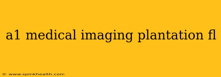 a1 medical imaging plantation fl