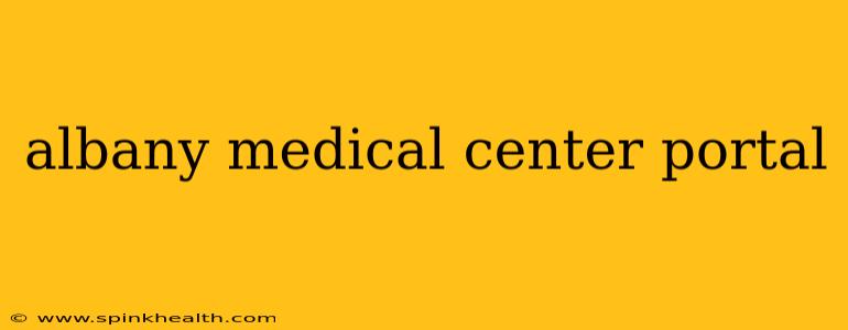 albany medical center portal