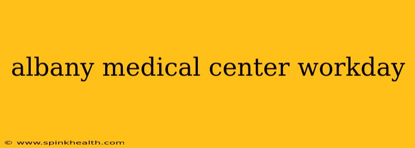 albany medical center workday