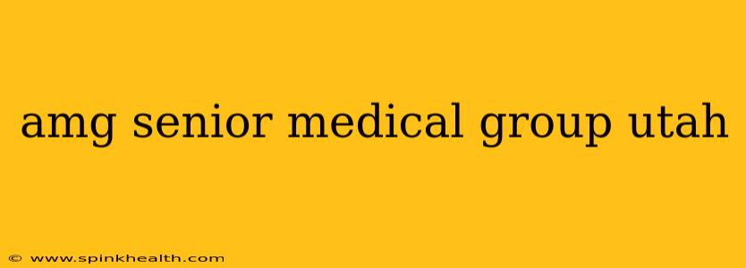 amg senior medical group utah