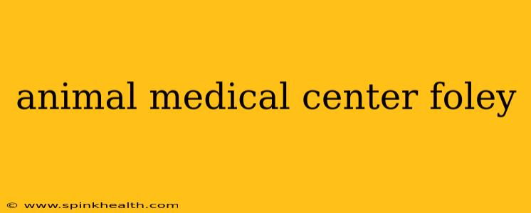 animal medical center foley