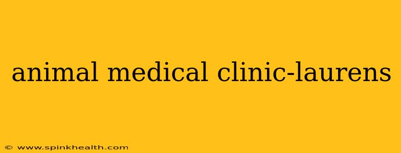 animal medical clinic-laurens