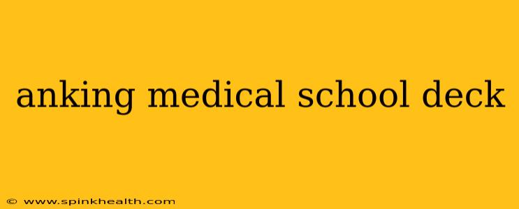 anking medical school deck