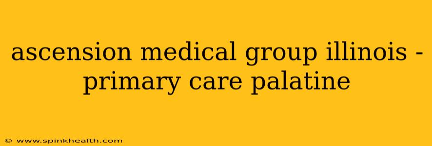 ascension medical group illinois - primary care palatine