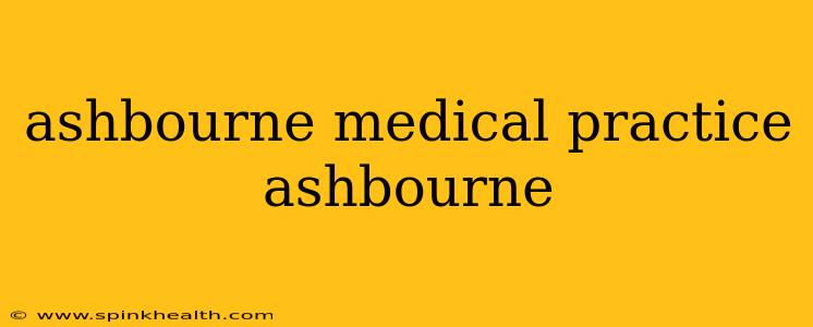 ashbourne medical practice ashbourne