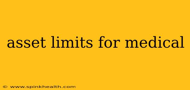 asset limits for medical