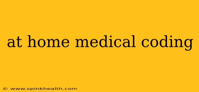 at home medical coding