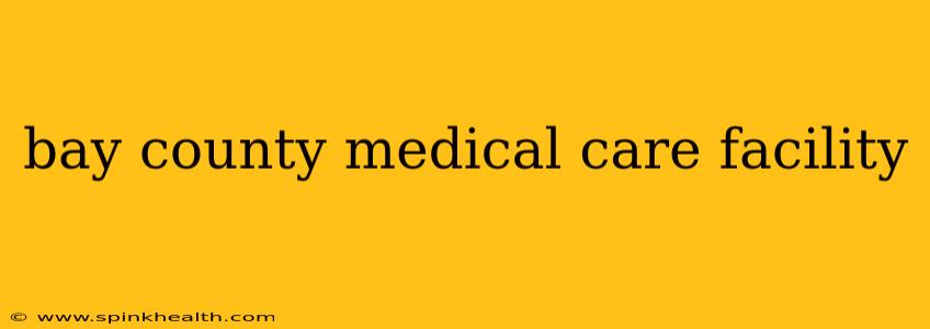 bay county medical care facility