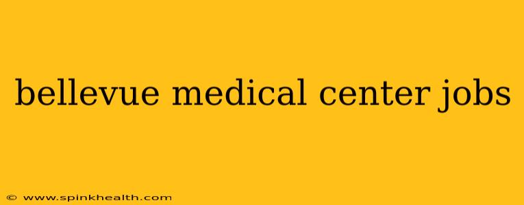 bellevue medical center jobs