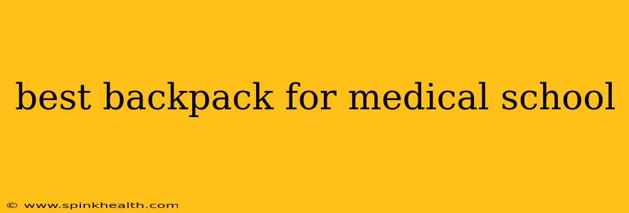 best backpack for medical school