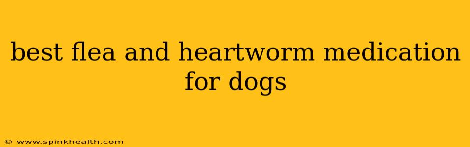 best flea and heartworm medication for dogs
