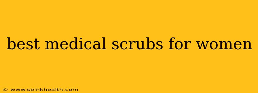 best medical scrubs for women