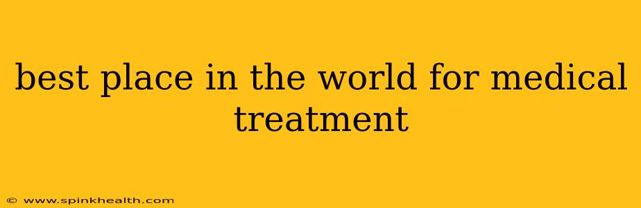 best place in the world for medical treatment