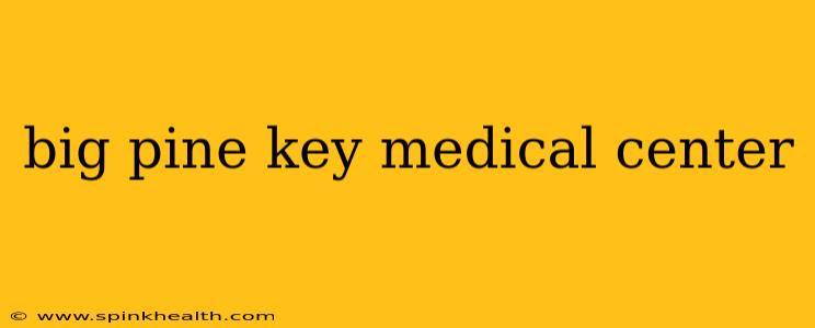 big pine key medical center