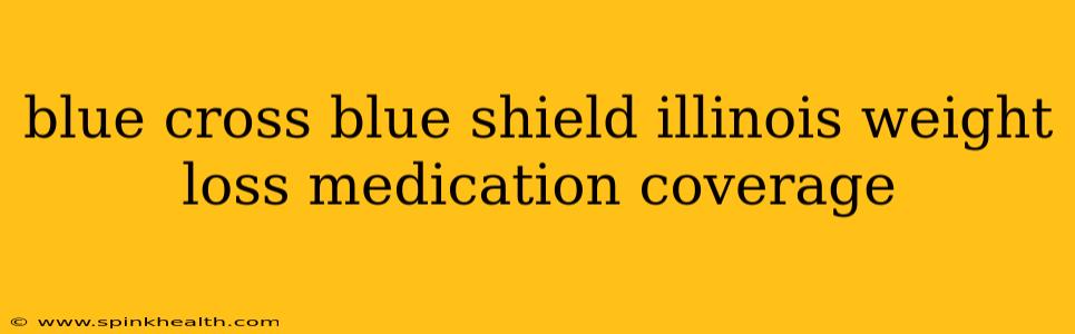blue cross blue shield illinois weight loss medication coverage