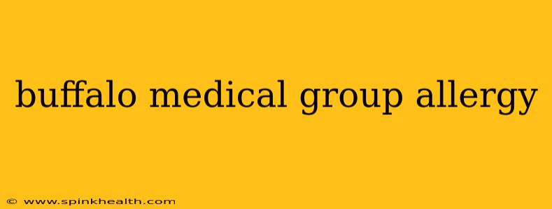 buffalo medical group allergy