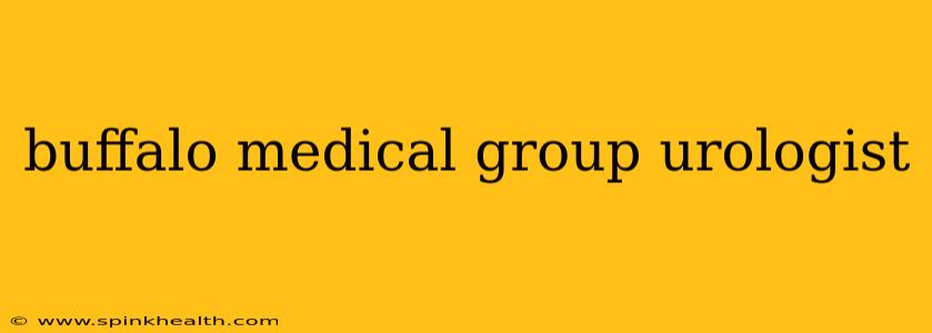 buffalo medical group urologist