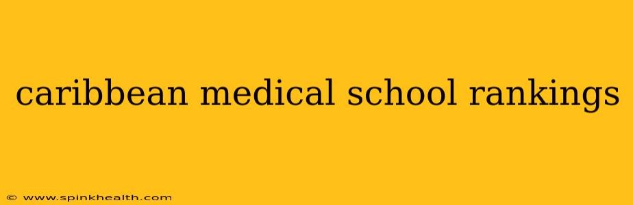 caribbean medical school rankings