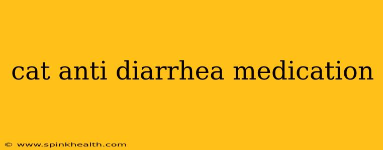 cat anti diarrhea medication