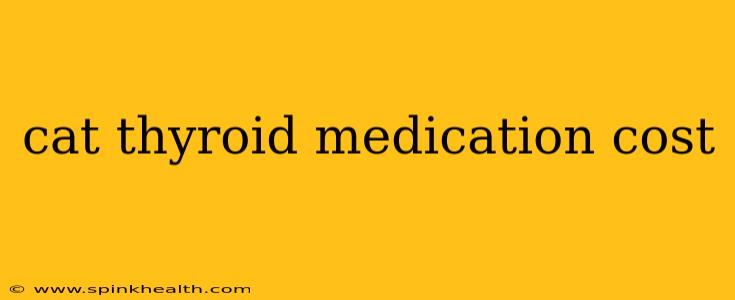 cat thyroid medication cost