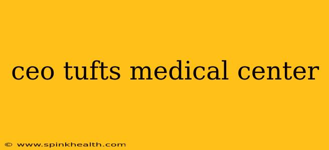 ceo tufts medical center