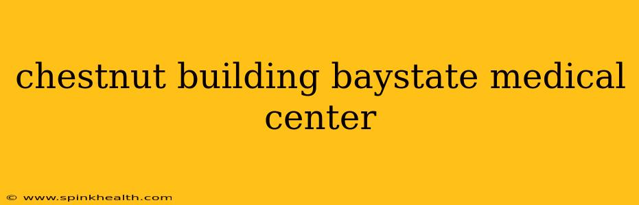 chestnut building baystate medical center