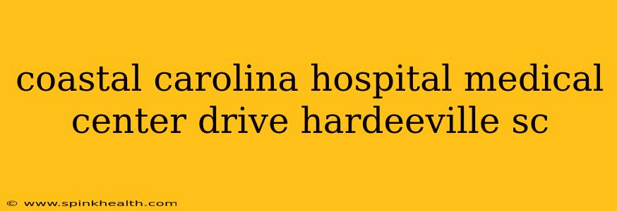 coastal carolina hospital medical center drive hardeeville sc
