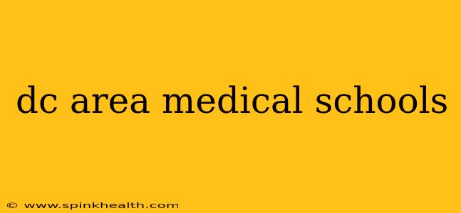 dc area medical schools