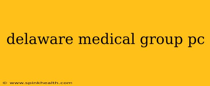 delaware medical group pc