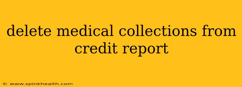 delete medical collections from credit report