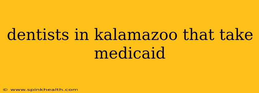 dentists in kalamazoo that take medicaid