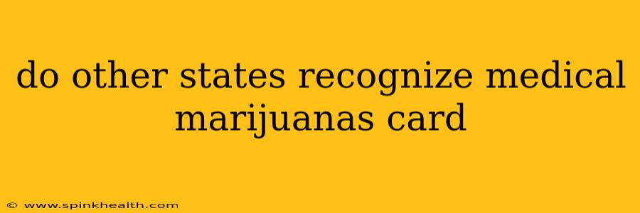 do other states recognize medical marijuanas card