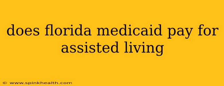 does florida medicaid pay for assisted living