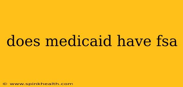 does medicaid have fsa