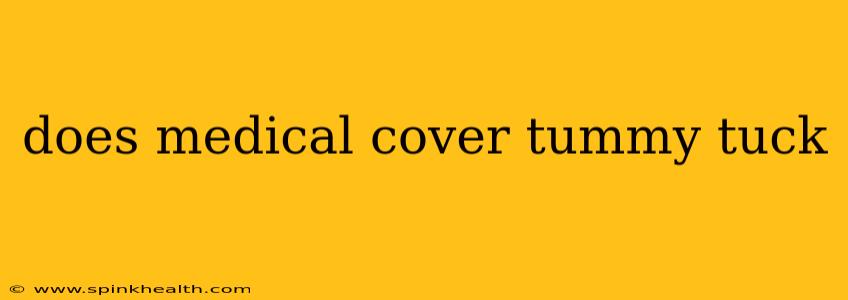 does medical cover tummy tuck
