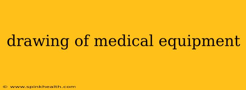 drawing of medical equipment