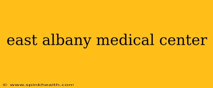 east albany medical center