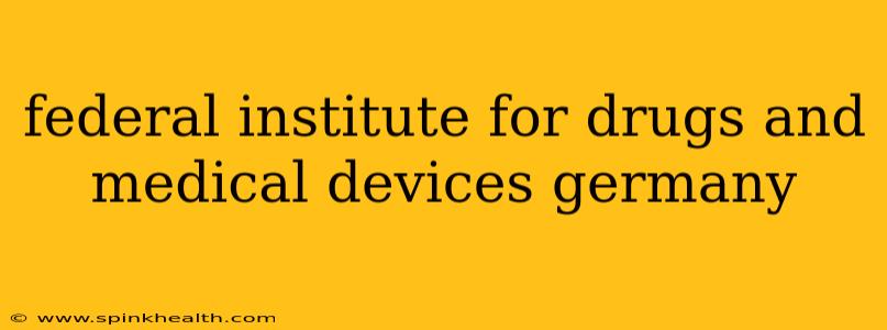 federal institute for drugs and medical devices germany