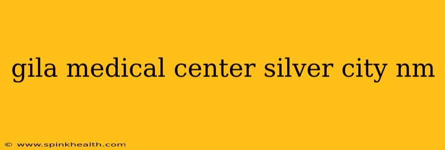 gila medical center silver city nm