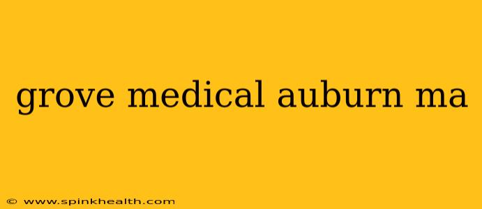 grove medical auburn ma