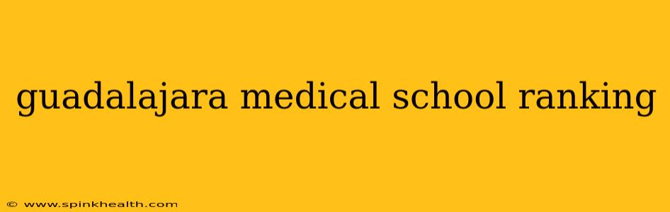 guadalajara medical school ranking