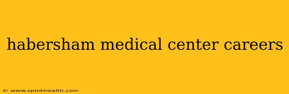 habersham medical center careers