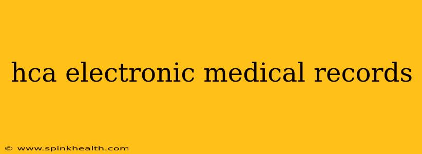 hca electronic medical records