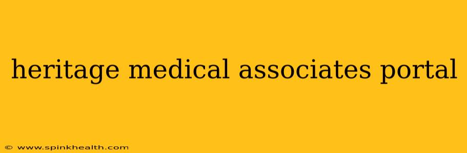 heritage medical associates portal