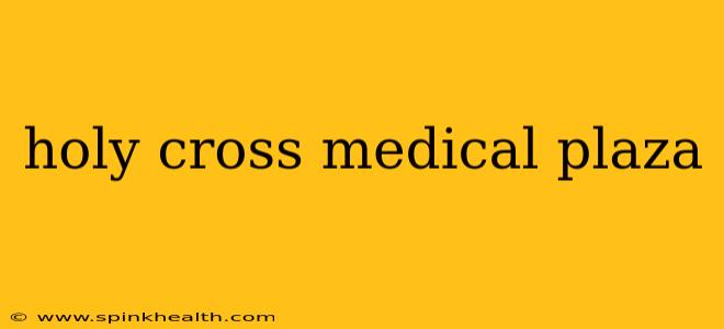 holy cross medical plaza