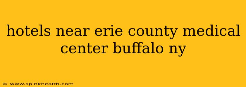 hotels near erie county medical center buffalo ny